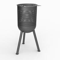 Panier de barbecue d'extérieur pleine grandeur en acier au carbone pour brasero de jardin, fourni par l'usine