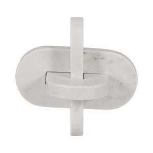Ornamento a nodo di marmo, scultura decorativa per casa, ufficio, soggiorno, mensola, pezzo d'arte astratta - Product Image 5