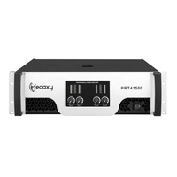 Amplificateur à tubes Kit de bricolage 4 canaux 1500Watts 2250Watts 3750Watts classe H 3U amplificateur Pro haut de gamme Audio