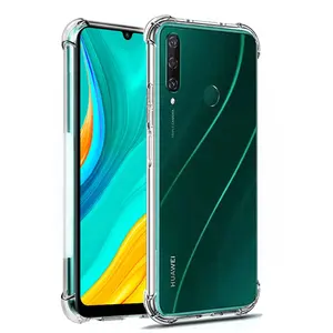 Shockproof Silicone untuk Huawei P Smart Z Nova 2S Y6 YS Y7 Y9 Prime 2019 untuk Kehormatan Bermain 10i 9X 8S 20 V20 20i Catatan 10