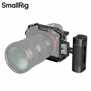 Cage pour appareil photo SmallRig 2087D en alliage d'aluminium pour <span class=keywords><strong>Sony</strong></span> A7 III <span class=keywords><strong>A7R</strong></span> III avec plaque Arca, griffe porte-accessoires et rail NATO - Product Image 1