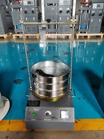 Máquina Agitadora de Tamices de Laboratorio Eléctrica para Análisis de Tamaño de Partículas, Tiempo y Amplitud Ajustables, para Pruebas de Suelo y Agregados
