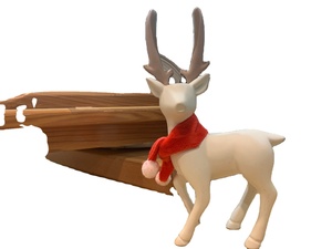 IThinking Rétractable Cerf Modèle Salon Table Mobile Mur Vase pour La Décoration De La Maison - Product Image 3