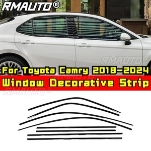 Tira Decorativa para Ventana de Coche, Marco de Puerta Exterior de Acero Inoxidable para Toyota Camry 2018-2024, Kit de Carrocería, Accesorios para Coche - Product Image 2