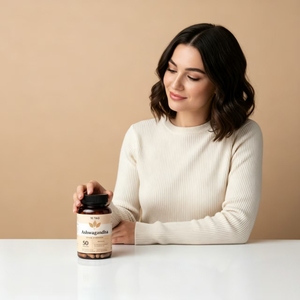 Cápsulas de Ashwagandha Orgánica OEM ODM, Apoya la Salud Inmunológica, Promueve la Memoria, un Sueño Saludable, Mejora la Fuerza Física y la Resistencia - Product Image 4