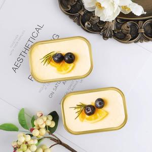 Custom 176ml Oblong Aluminum <b>Foil</b> Baking <b>Container</b> Pudding Muffin Pan Disposable Aluminum <b>Foil</b> Cake Cup - Product Image 6