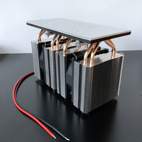 Kit de module de refroidissement thermoélectrique Peltier-001 3,6W avec dissipateur thermique à roulement fluide en cuivre et aluminium pour GPU, PCR, laser