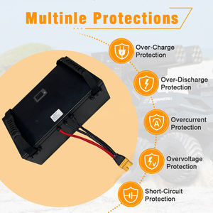 Batería de iones de litio Lipo personalizada de alta potencia 44.4V 29.6V 74V 60Ah 63Ah 65Ah 78Ah 12S1P 12S2P 12S3P 8S1P 8S2P para UGV - Product Image 3