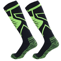 Chaussettes imperméables à trois couches, longues et protectrices, épaisses et chaudes, respirantes pour la pêche à la pêche à la ligne, adaptées au ski et à la pêche.