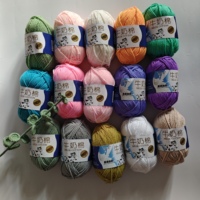 Peluches de 50g, 5 Fils, Colorées, Douces et Confortables, en Mélange Laiton, Coton, Acrylique et Polyester, pour Débutants en Crochet et Tricot Manuel