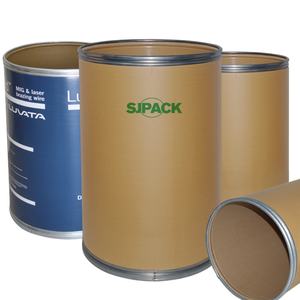 Tambor de Fibra Simple Reutilizable de 180L, Revestido en el Interior del Cilindro, Resistente al Desgaste - Product Image 1