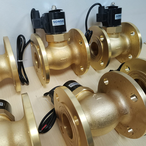 SONGO Solenoide de Brida de Latón de 16 bar IP68 de Alta Presión, de 2 Vías, 24 VCC, Normalmente Cerrado para - Product Image 2