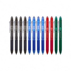 ปากกาลูกลื่นเจลแบบลบได้ด้วยความร้อน สีน้ำเงิน สีแดง โลโก้สั่งทำได้ หลายสี ใช้ในสำนักงาน โรงเรียน  แบบกดหดได้ ขายส่ง - Product Image 1