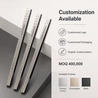 Entretoise de scellement en aluminium d'usine de 4MM-27MM avec ruban de colle butyle pour entretoise de scellement en verre isolant à Double vitrage