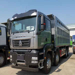 Camion benne HOWO à transmission intégrale automatique, nouveau modèle, avec benne en U et portes latérales, 8x8, moteur diesel 371-420 ch - Product Image 5