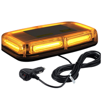 Amber COB LED Stroboskop-Lichtleiste mit Magnetfuß, 12V Notfall-Warnleuchte, Verkehrssicherheit, robustes ABS-Gehäuse, 20W, neu, für LKW und Schneepflug