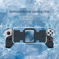 Manette de jeu JK02 à refroidissement semi-conducteur D8 pour téléphone portable compatible, dissipation thermique, moteur à vibration, ergonomique