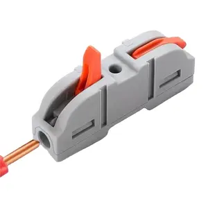 direct deal PCT-221K splicing quick connection terminal wire splitter quick connector docking 1 in 1 out