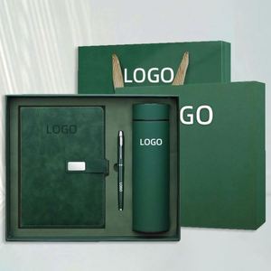 Customizable Business Gift Set Promotion Business Gift Box with Notebook and <b>Pen</b> Customizable logo Suitable for Corporate Gifts - Product Image 1