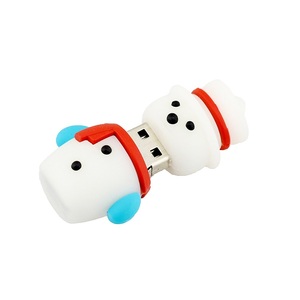 De dibujos animados muñeco de nieve Pendrive 32GB 64GB 16GB 8GB 4GB 2GB de memoria Usb pen Drive Flash Drive - Product Image 4
