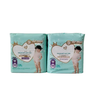For Anti Leak Cotton <strong>Diapers</strong> with Air Breathable Design for Baby up to 10 Hours Dry Comfort and Skin Protection 22-32 Lbs - Product Image 1
