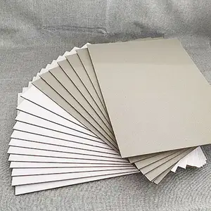 중국 양면 보드 흰색 회색 뒷면 1.5mm 회색 보드 두꺼운 220-400gsm 회색 보드