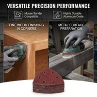 Disque abrasif anti-colmatage à crochets et boucles en oxyde d'aluminium rouge, 90 mm, 6 trous, dureté moyenne, pour ponceuse de précision, vente directe usine, OEM