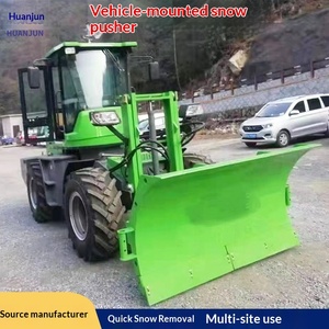 Vehicle-Mounted Hydraulic Road <b>Snow</b> Shovel Winter Road Surface <b>Snow</b> Cleaning Equipment Large Road <b>Snow</b> Cleaning <b>Machine</b> - Product Image 1