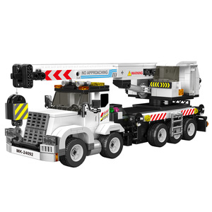 Camión grúa de servicio Mould King 24092, 670 piezas, bloques de construcción para niños mayores de 8 años, juguete de vehículo de ingeniería - Product Image 5
