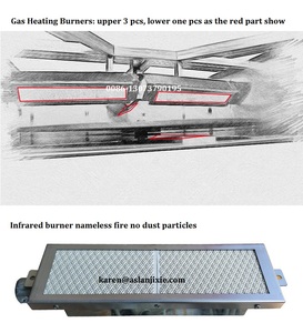 Horno de pan rotativo, encendido electrónico, calefacción de Gas, panadero - Product Image 5