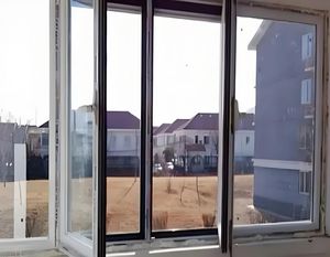 KT 55 o 60 Series Ventana abatible Marco de aleación de aluminio y vidrio para sala de estar Cocina Villa Baño <span class=keywords><strong>Ropo</strong></span> ventanas y puertas - Product Image 5