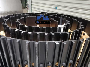 Le train d'atterrissage d'excavatrice de CAT320D CAT325 CAT330 CAT345 partie 45 le groupe de plaque de voie du lien 600mm - Product Image 3