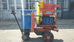 Xây dựng sử dụng di động di động tự động tường trát vữa xi măng khô và ướt bê tông shotcrete bơm gunite shotcrete máy - Product Image 4