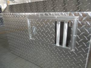 Ulaşım için kilit köpek durumda ile yüksek kalite alüminyum elmas plaka köpek kafesi - Product Image 4