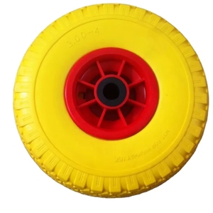 10 بوصة ، و 4 بو ، رغوة البولي يوريثان ، واقية من ثقب مسطح ، عجلة حرة - Product Image 4