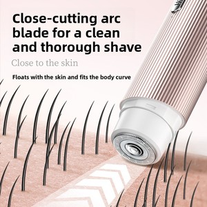 Recortadora de Pelo Eléctrica Transfronteriza ABS con Cabezal Cerámico para Hombres y Mujeres, para Zonas Íntimas y Axilas, Motor sin Escobillas, Lavable con Agua - Product Image 5