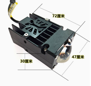 Automotive Kühlergrill-Scheinwerfer Vollweiß Fernweiß Motorrad Elektroroller LKW Gelb Dual-Licht Nebelscheinwerfer - Product Image 3