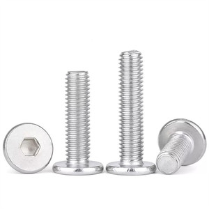 Visserie sur mesure en acier au carbone noir Allen, vis à tête hexagonale creuse M2 x 6 mm, M3 x 8 mm, M4, M5 pour meubles - Product Image 4