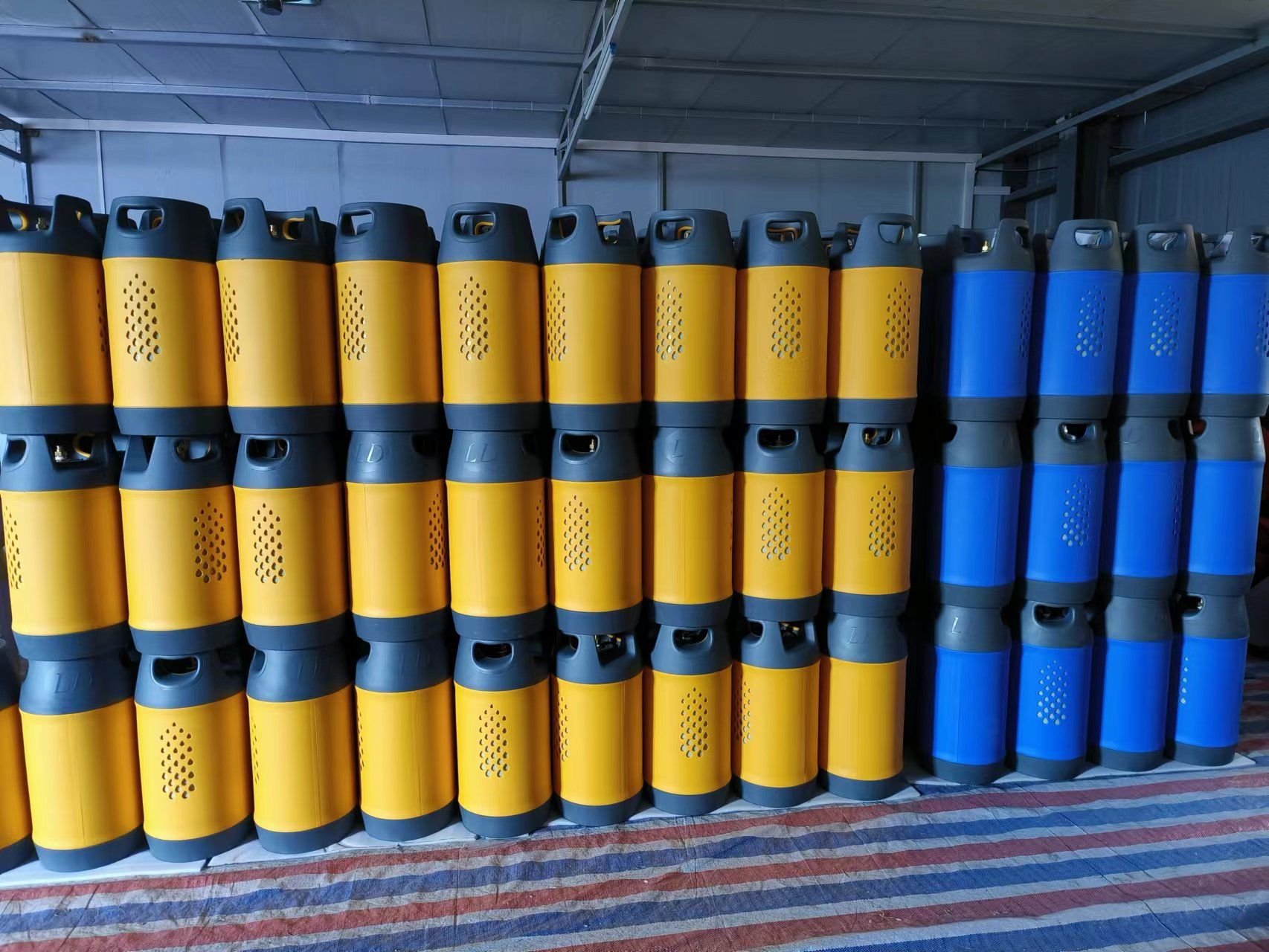gaz cylinder fiberglass