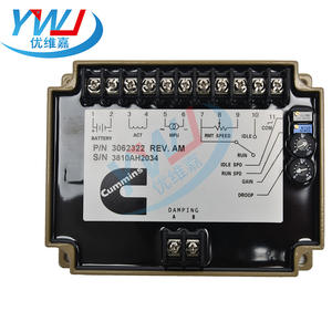 Original pour Cummins 3062322 Carte de commande de vitesse pour générateurs diesel 1500 tr/min Contrôleur de vitesse ESC Carte compatible ATS Leroy - Product Image 2