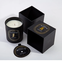 AIKUN Bougies Parfumées Personnalisées Marque Blanche De Luxe Cire de Soja Aromathérapie avec Couvercle en Bois