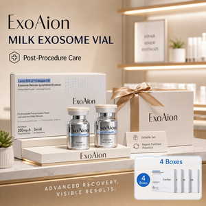 ExoAion Milk Exosome Vial: Pó Liofilizado Personalizado para Varejo de Beleza e Canais de Med Spa com Brilho Radiante, Hidratação e Firmeza - Product Image 1