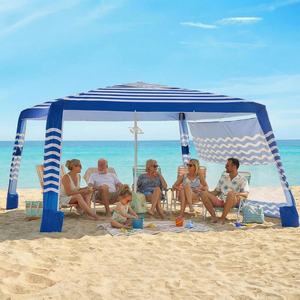 Wholesale Outdoor <b>Canopy</b> <b>Tent</b> Easy Open Sun Shelter Windproof Beach <b>Canopy</b> <b>Tent</b> Sun Shade for Home Outdoor Beach Garden Picnic - Product Image 1
