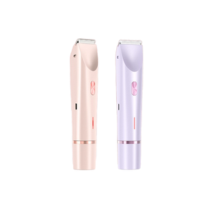 Rasoir électrique et tondeuse à cheveux double tête, étanche, rechargeable par USB, pour femmes - Product Image 2