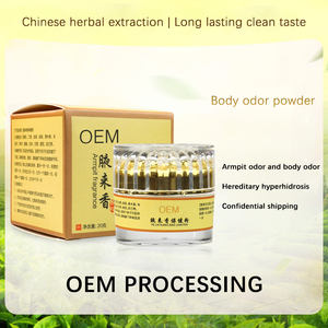 <span class=keywords><strong>Poudre</strong></span> sèche anti-transpirante longue durée OEM à base de plantes <span class=keywords><strong>pour</strong></span> l'élimination efficace des odeurs corporelles des aisselles Traitement parfumé - Product Image 5