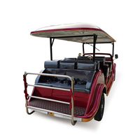 Véhicule utilitaire électrique de tourisme 72V pour 11 passagers, bus classique avec moteur AC, autonomie de 80 km, prix raisonnables