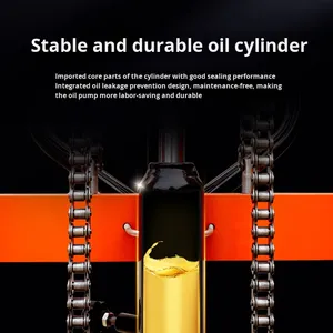 מלגזה ידנית הידראולית חדשה, מלגזה חשמלית למחצה, מלגזה חשמלית 2 טון, מלגזה ידנית להרמה, דגם 005 - Product Image 3