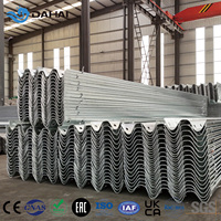 Sistema de Barrera de Seguridad de Tres Vigas para Carreteras, Barrera de Seguridad Vial de Acero Galvanizado en Caliente, AASHTO M180 EN1317