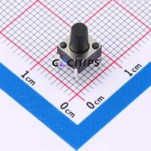SMG-01-H085A1 Tactile Switch DIP-4P,6x6mm Switch Single Pole Single Throw Round Button 2.5N 6mm - Product Image 1