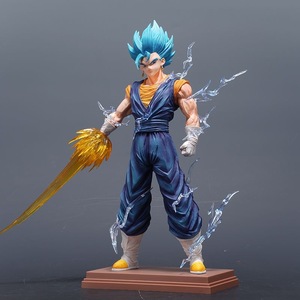 Figurines de collection en PVC de Vegetto Blue Super Saiyan 4, 32 cm, Dragon Ball, bras interchangeables, figurines de manga, jouets, cadeaux, figurines d'anime - Product Image 4